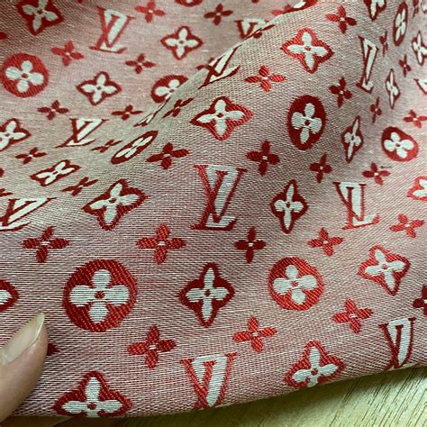 lv inspired fabric